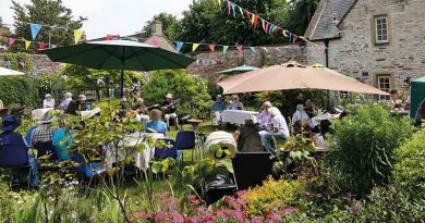 Almshouse residents open their gardens to the public